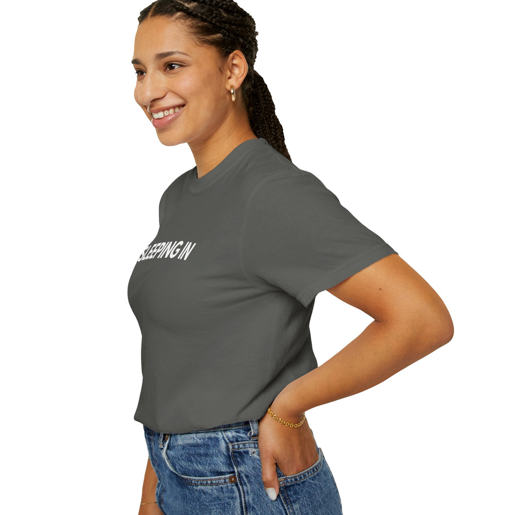Comfort Colors Funny Shirt for Women  Sleeping In Tee  Funny Shirt  Humor Shirt  Introvert Shirt Trendy Women Shirt Relaxing Shirt